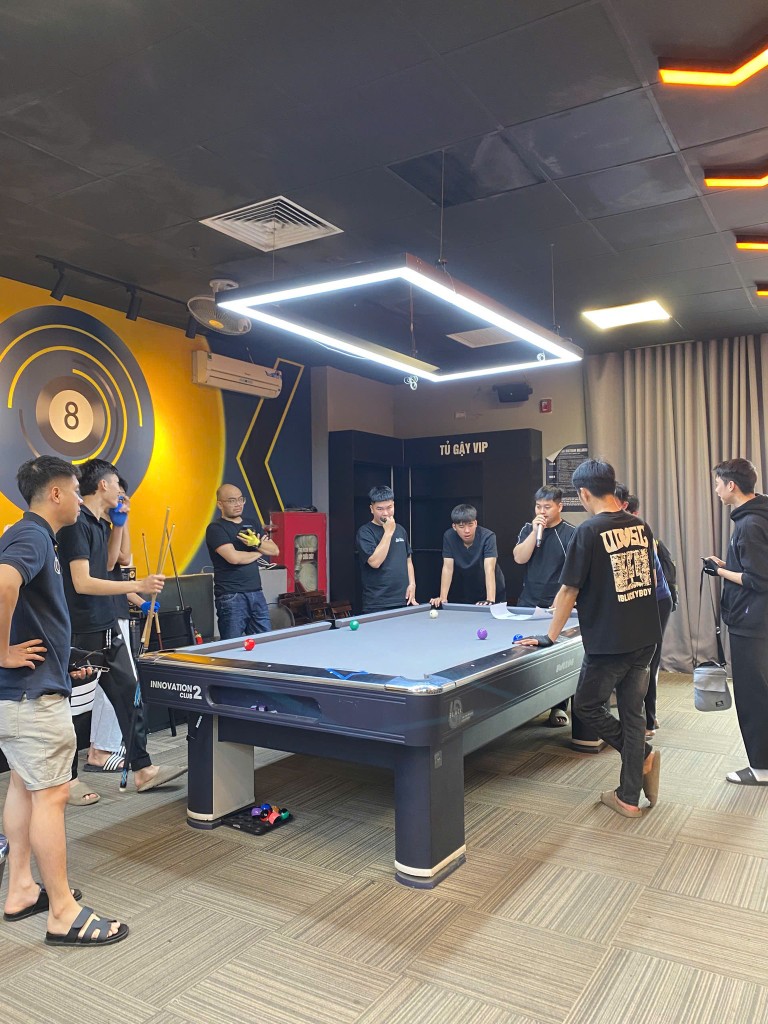 Không gian thi đấu Pool Hub